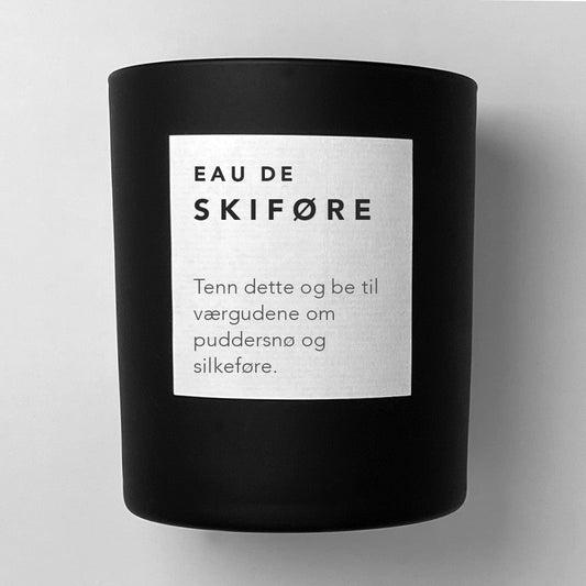 Eau de Skiføre duftlys